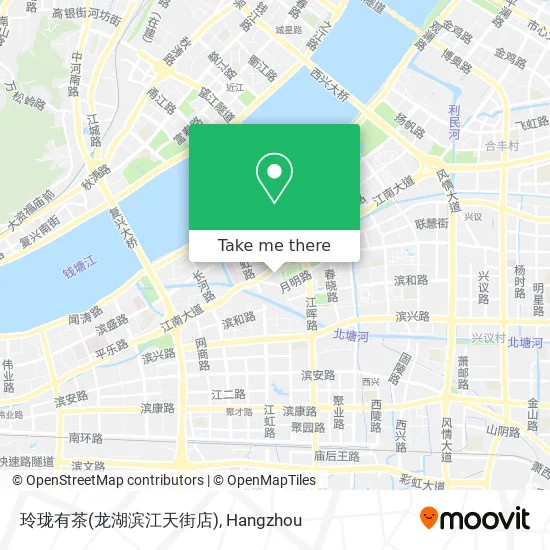 玲珑有茶(龙湖滨江天街店) map