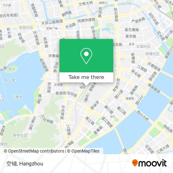 空铺 map
