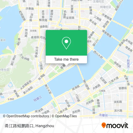 甬江路鲲鹏路口 map