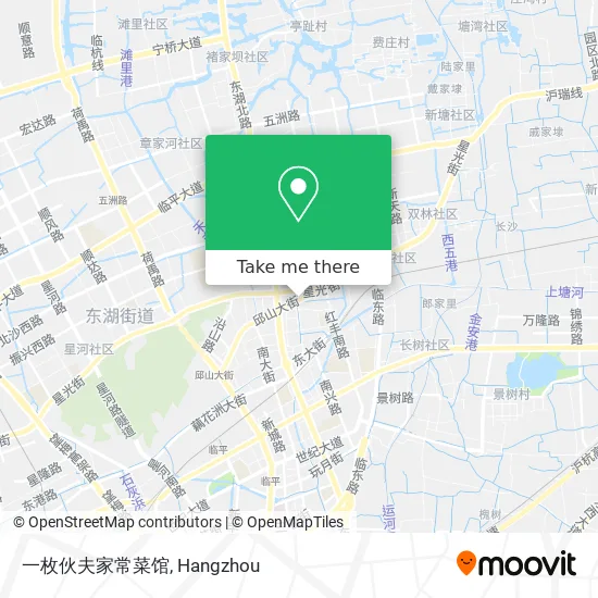 一枚伙夫家常菜馆 map
