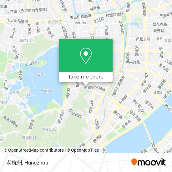 老杭州 map
