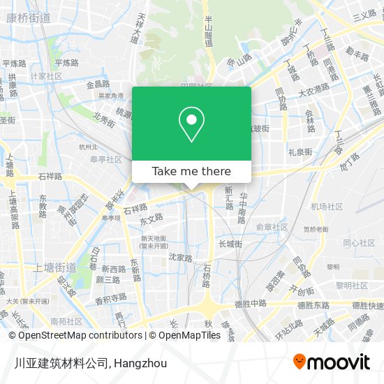 川亚建筑材料公司 map