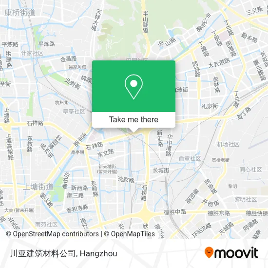 川亚建筑材料公司 map