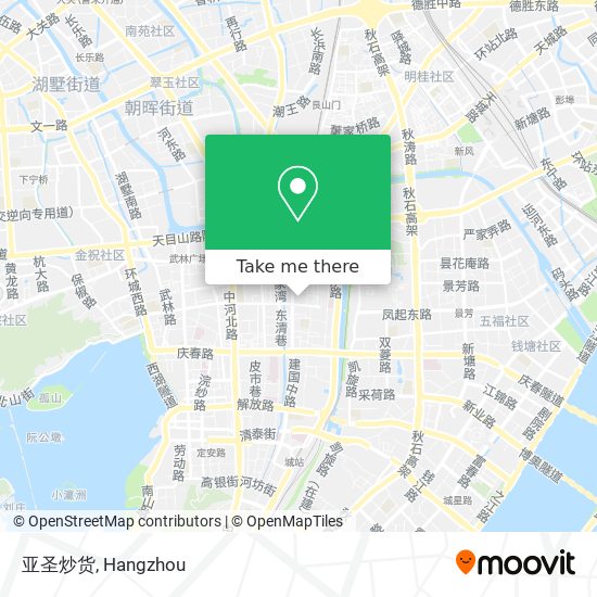 亚圣炒货 map