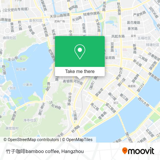 竹子咖啡bamboo coffee map