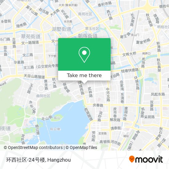 环西社区-24号楼 map