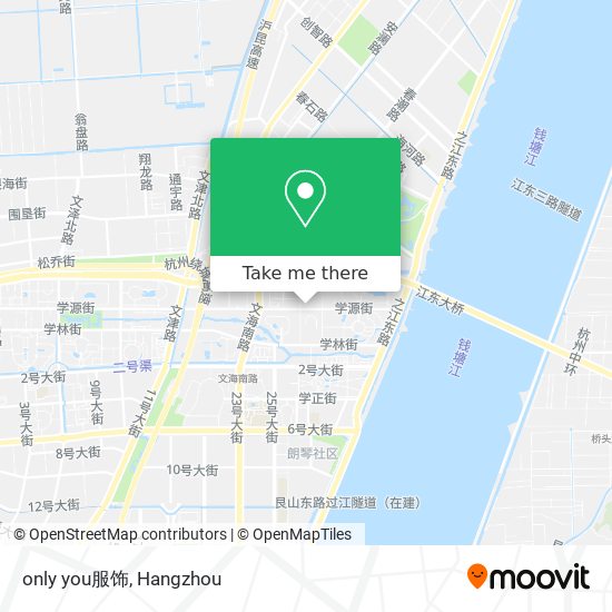 only you服饰 map