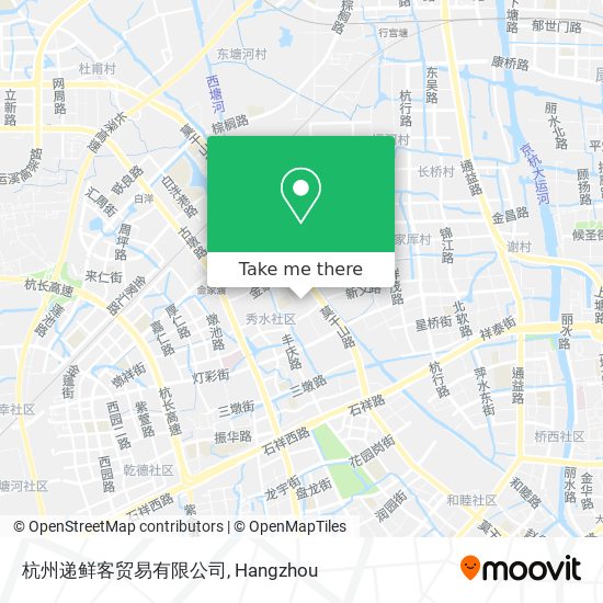 杭州递鲜客贸易有限公司 map