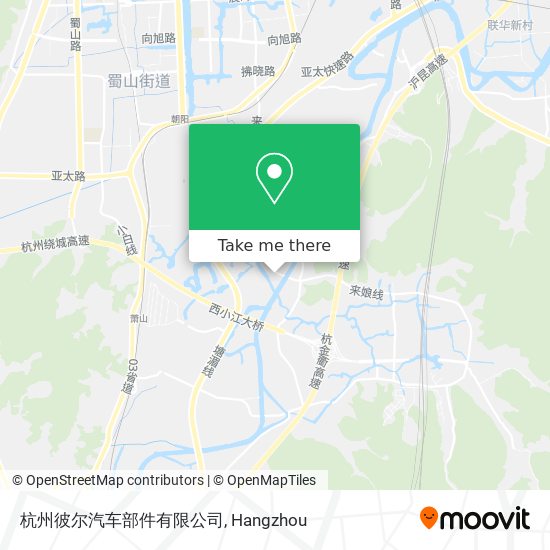 杭州彼尔汽车部件有限公司 map