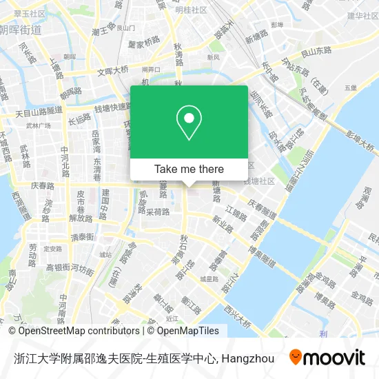 浙江大学附属邵逸夫医院-生殖医学中心 map