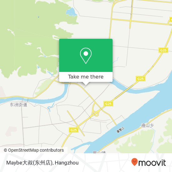 Maybe大叔(东州店) map