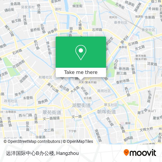 远洋国际中心B办公楼 map