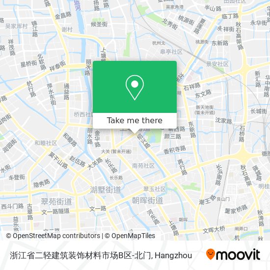 浙江省二轻建筑装饰材料市场B区-北门 map