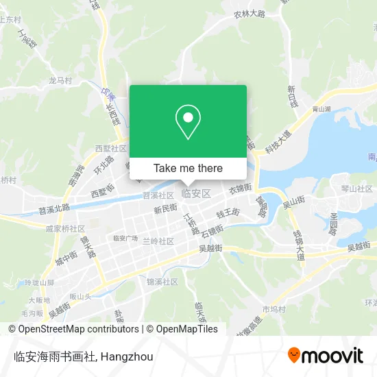 临安海雨书画社 map