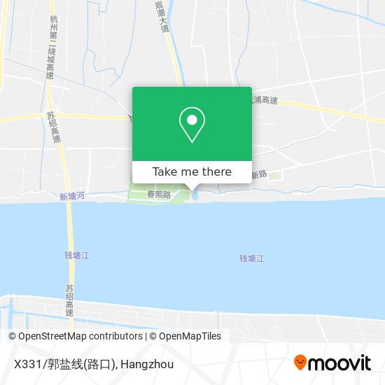 X331/郭盐线(路口) map