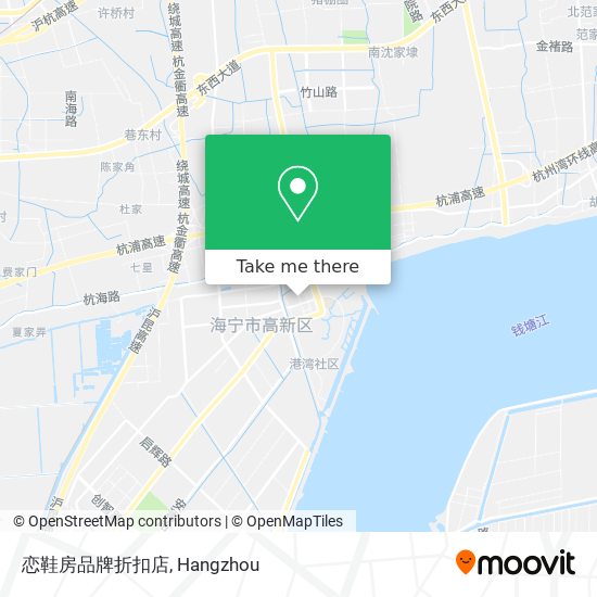 恋鞋房品牌折扣店 map