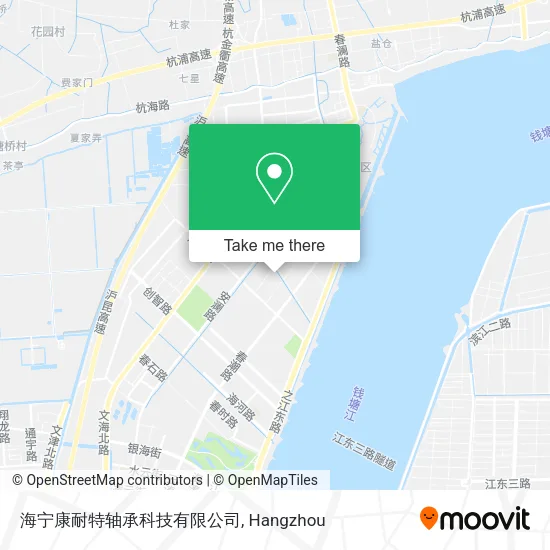 海宁康耐特轴承科技有限公司 map