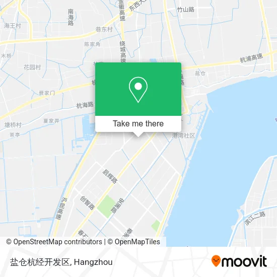 盐仓杭经开发区 map