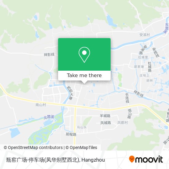 瓶窑广场-停车场(凤华别墅西北) map
