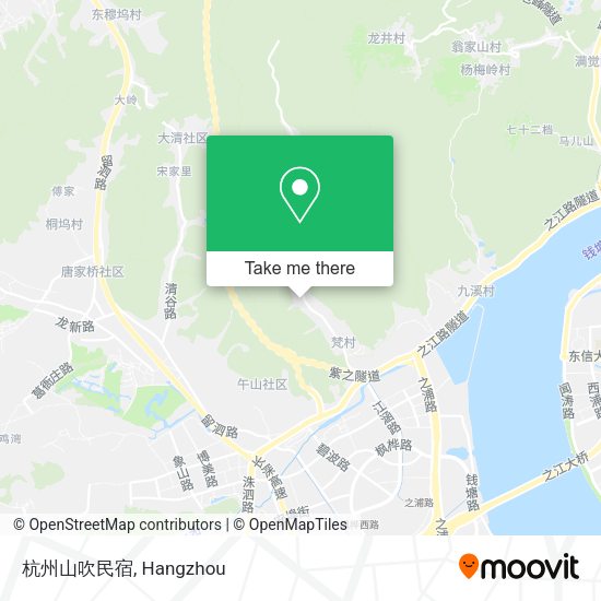杭州山吹民宿 map