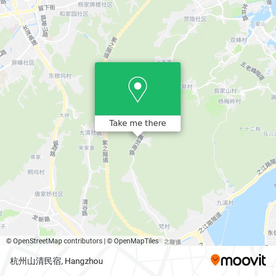 杭州山清民宿 map
