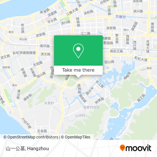 山一公墓 map