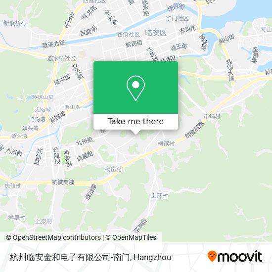 杭州临安金和电子有限公司-南门 map