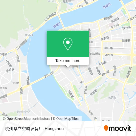 杭州华立空调设备厂 map