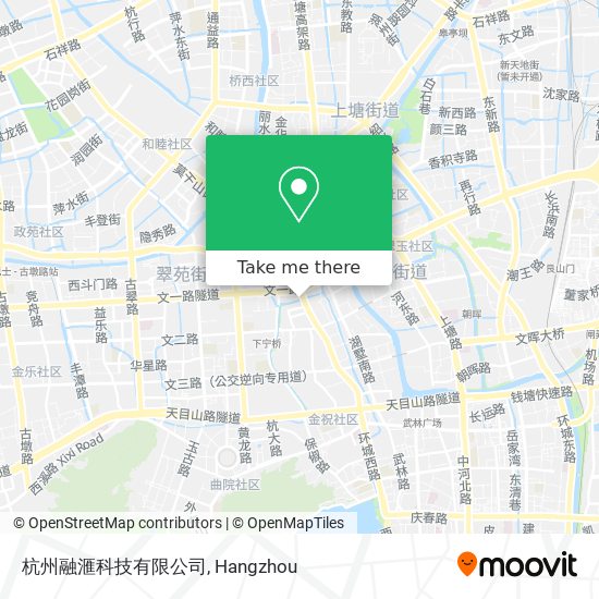 杭州融滙科技有限公司 map