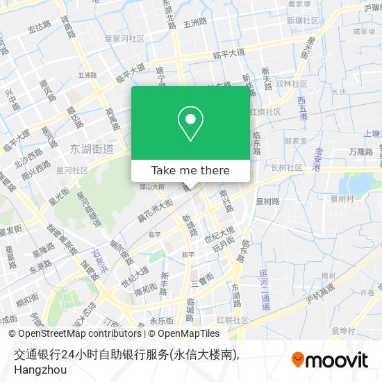 交通银行24小时自助银行服务(永信大楼南) map