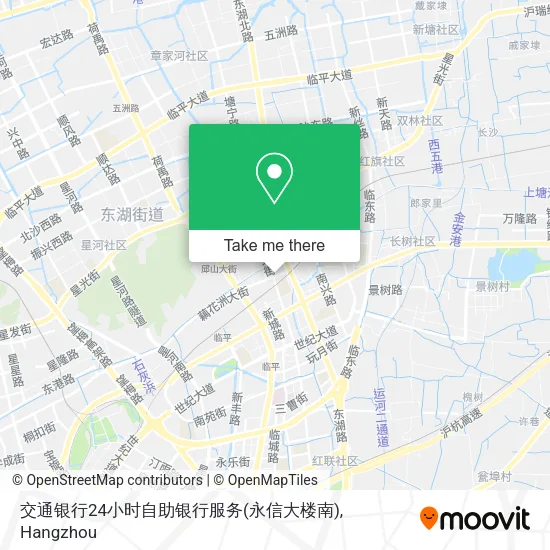 交通银行24小时自助银行服务(永信大楼南) map