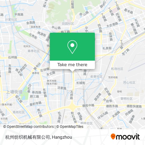 杭州纺织机械有限公司 map