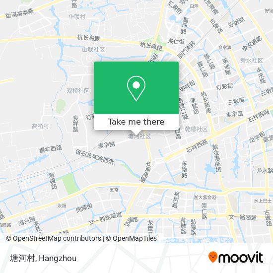 塘河村 map