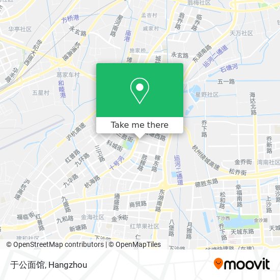 于公面馆 map