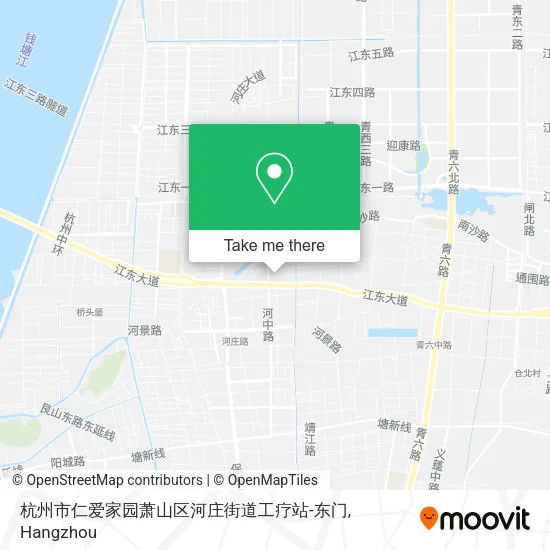 杭州市仁爱家园萧山区河庄街道工疗站-东门 map