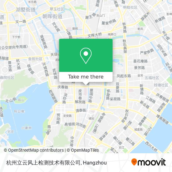 杭州立云风上检测技术有限公司 map