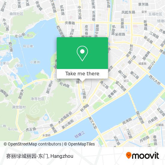 赛丽绿城丽园-东门 map
