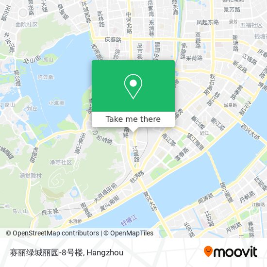 赛丽绿城丽园-8号楼 map