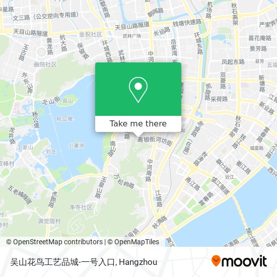 吴山花鸟工艺品城-一号入口 map