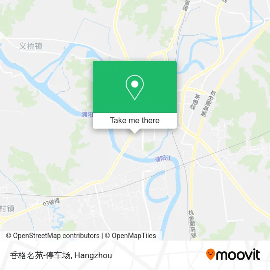 香格名苑-停车场 map