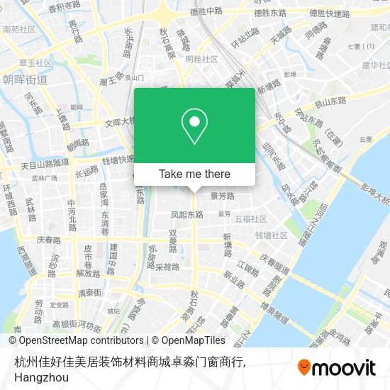 杭州佳好佳美居装饰材料商城卓淼门窗商行 map