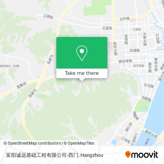 富阳诚远基础工程有限公司-西门 map