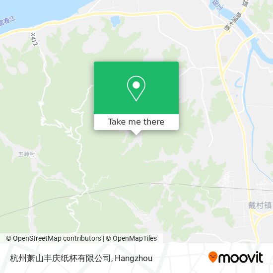 杭州萧山丰庆纸杯有限公司 map