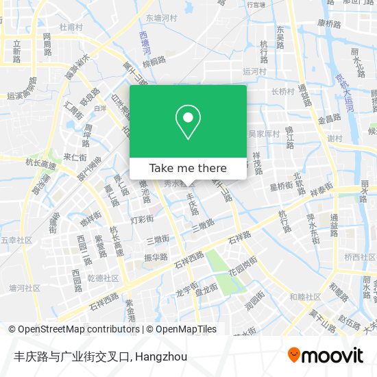 丰庆路与广业街交叉口 map