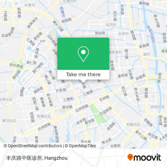 丰庆路中医诊所 map