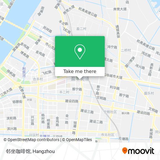 邻坐咖啡馆 map