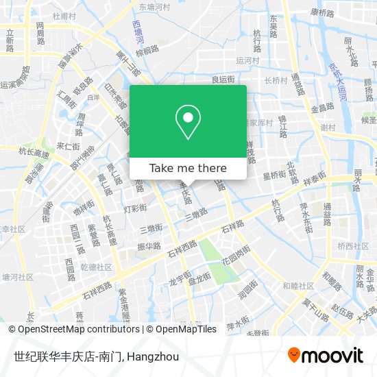 世纪联华丰庆店-南门 map