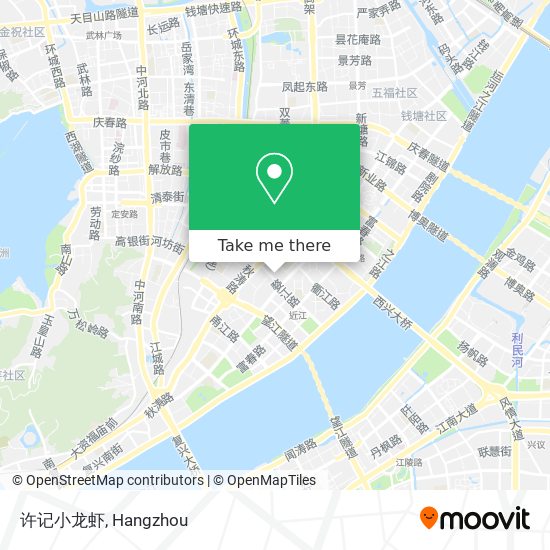 许记小龙虾 map