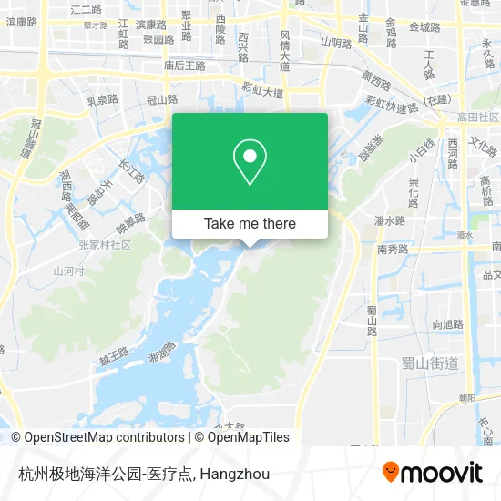 杭州极地海洋公园-医疗点 map