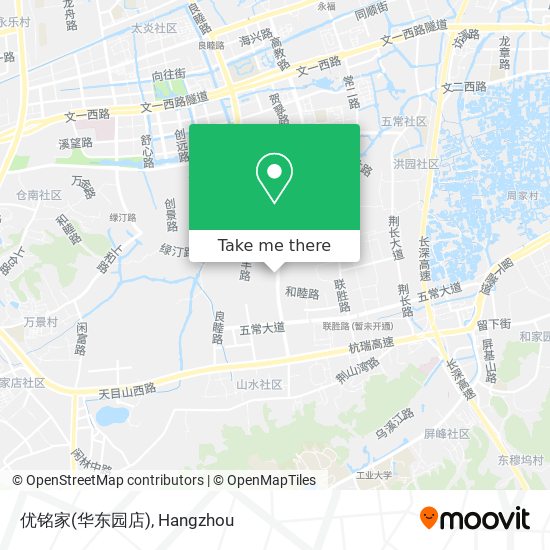 优铭家(华东园店) map
